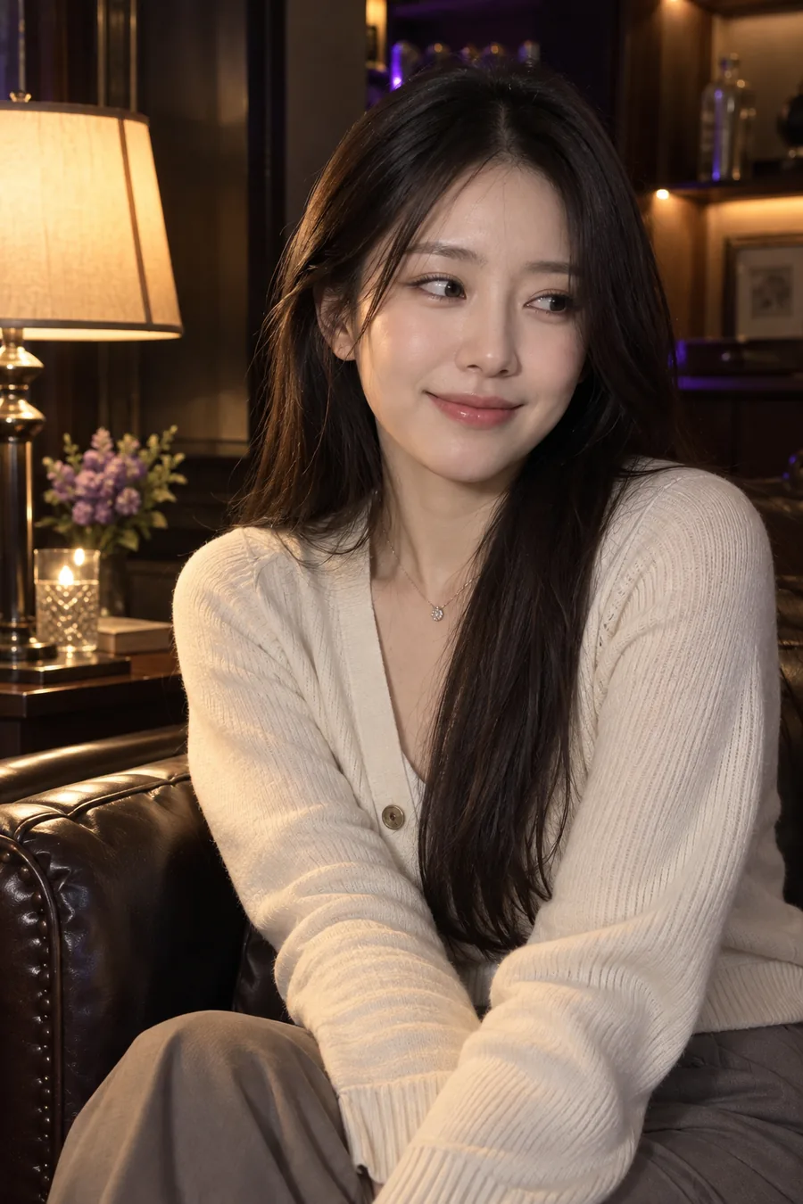 강남 멀리건 라운지에서 근무 중인 매니저